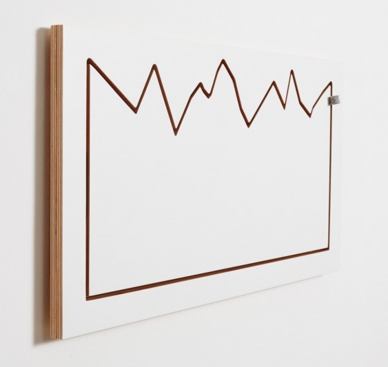 Quadro com picos nevados