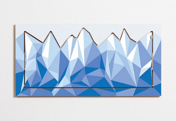 Grafismos de montanhas