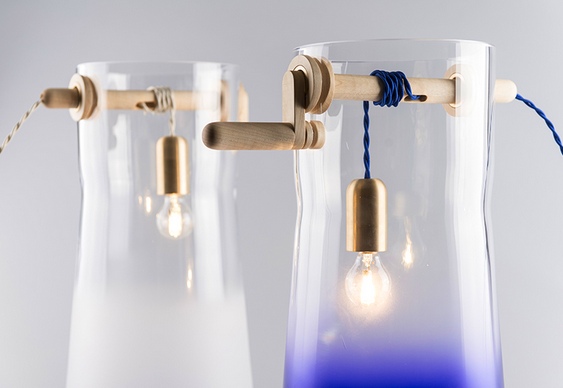 Design de luminária de mesa