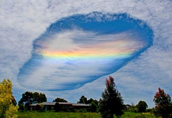 Anomalia no céu da Austrália