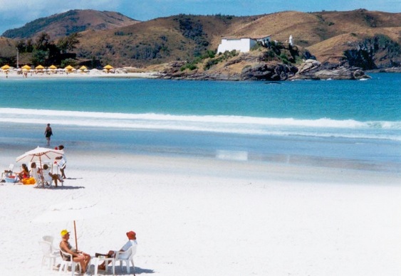 Praia do Forte em Cabo Frio Forte de São Mateus