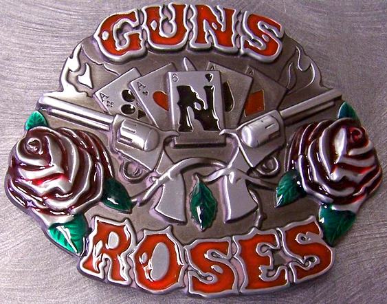Cinto Guns N' Roses Fivelão de pílter