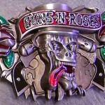 Fivelas da banda Guns N’ Roses para cintos de roqueiros