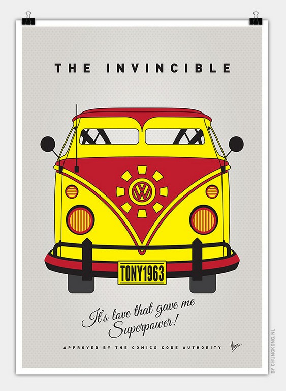 VW Bus Iron Man