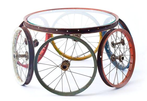 Sucata de bike reciclada