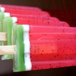 Picolés de melancia para aumentar a sede durante o verão