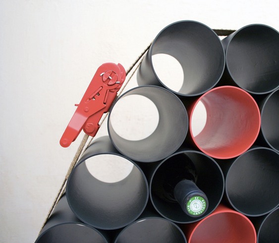 Suporte para garrafas de vinho