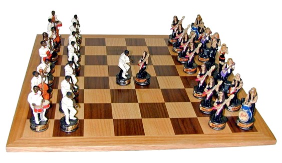 Jogo de xadrez diferente