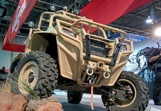 Frente de jipe Polaris