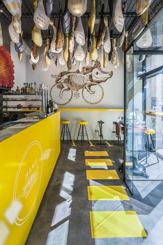 Lanchonete de bicicletas