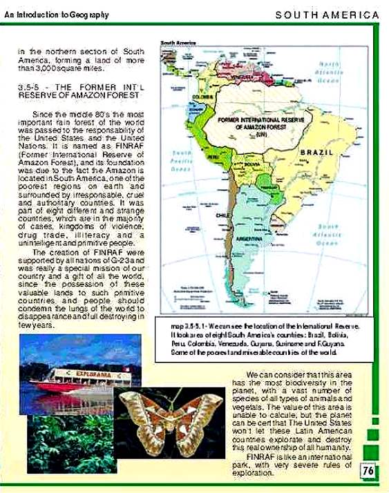 Internacionalização da Amazônia