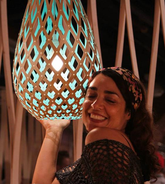 Cúpula pendente de teto