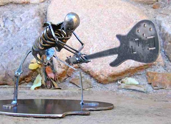 Caveira guitarrista