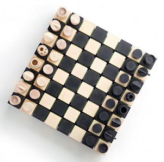 Tabuleiro e peças de xadrez