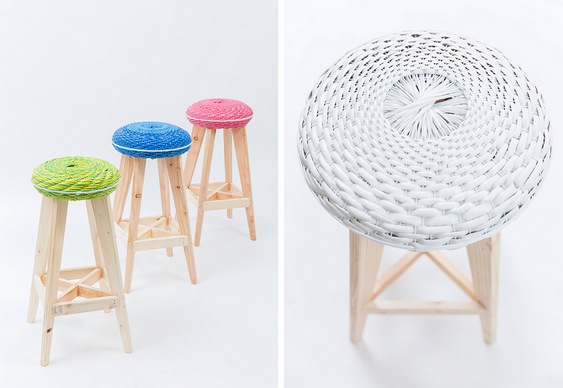 Decoração com reciclagem