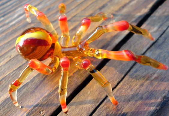 Escultura de aranha