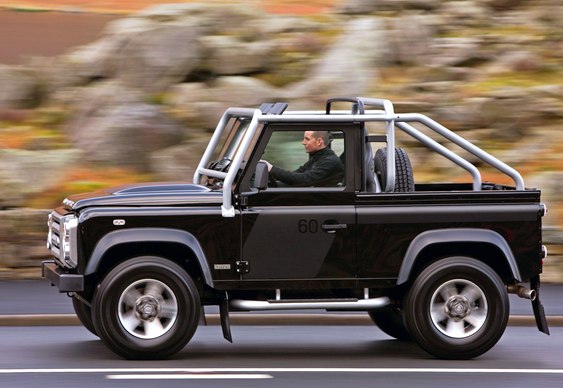 Fim do Defender Land Rover