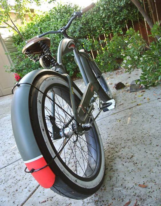 Bicicleta do tempo da guerra