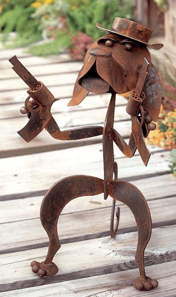 Escultura para jardim