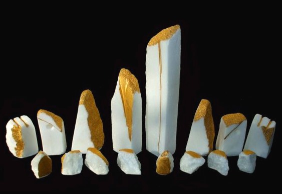 Peças de xadrez com mármore Sítio arqueológico Stonehenge
