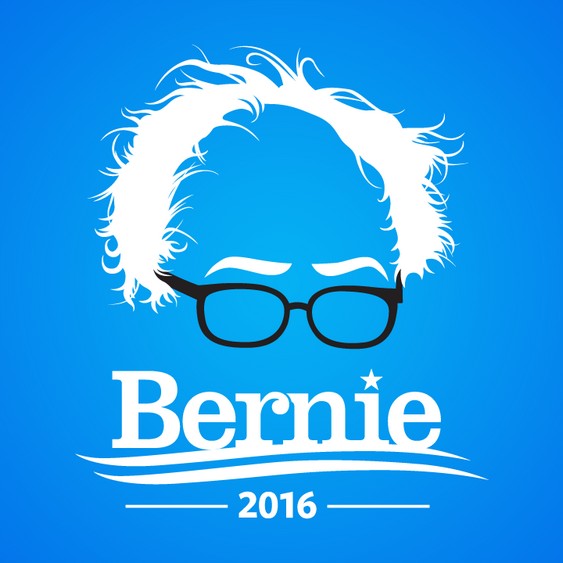 Banner de Bernie Sanders