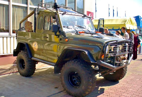 Jeep custom da Russia