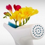 Jardinagem multifuncional: regador de plantas e vaso para flores