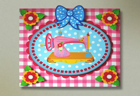 Painel de metal 3D