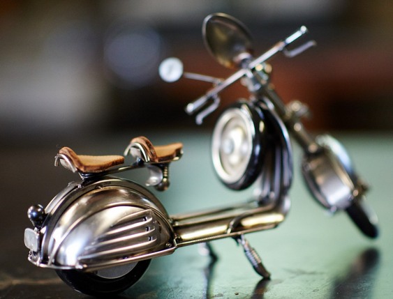 Réplica de vespa