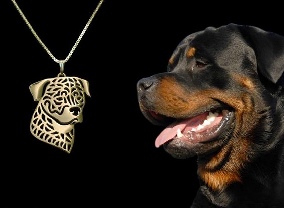 Joia com cachorro