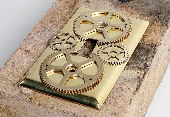 Interruptor steampunk