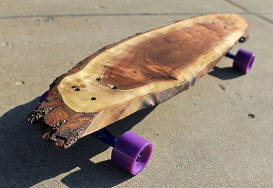 Skate com Lâmina de tronco