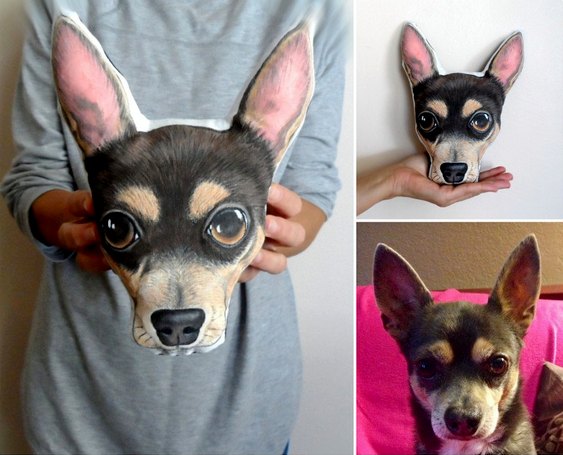 Travesseiro com cãozinho
