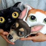 Almofadas personalizadas com a carinha do seu cão ou gato