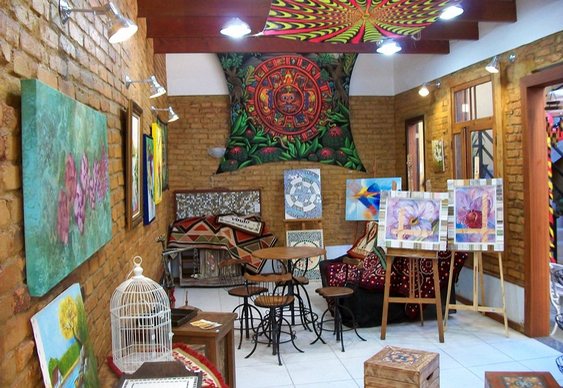 Loja de artesanato em Petrópolis
