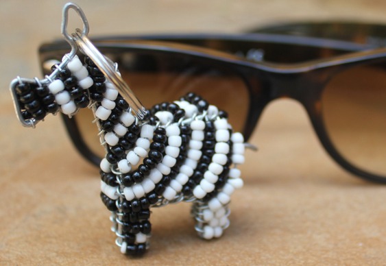 Chaveiro zebra