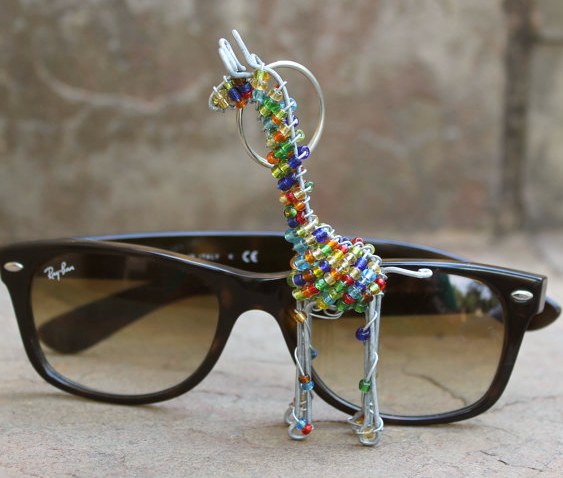 Chaveiro de animal selvagem