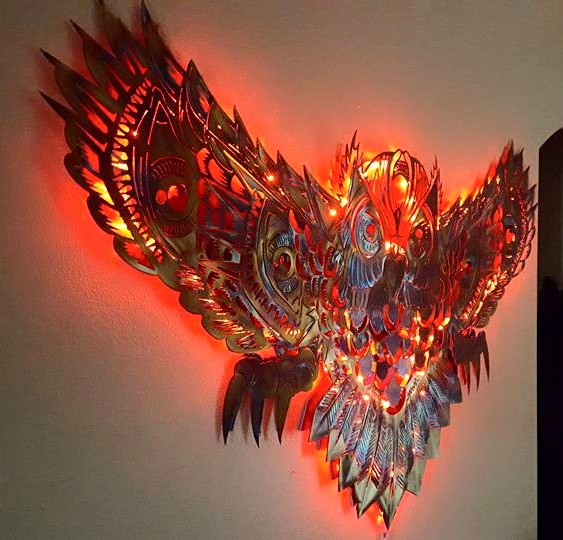 Coruja na decoração