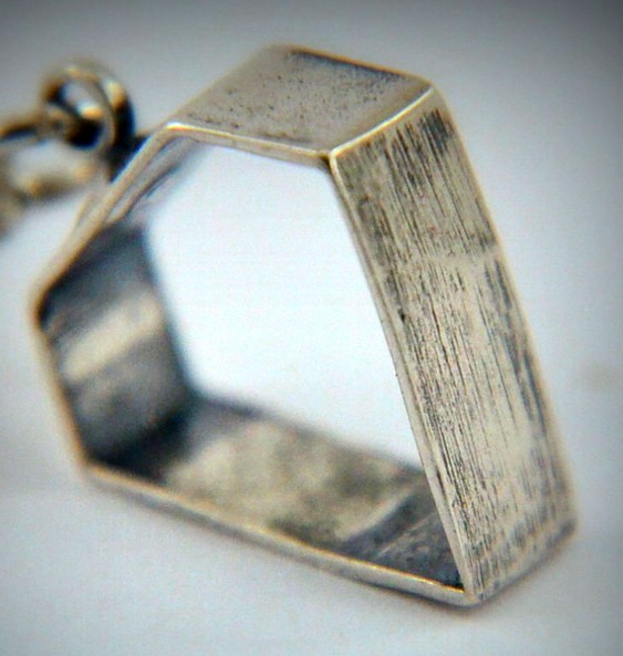 Pingente vintage diamante Diamante de pobre