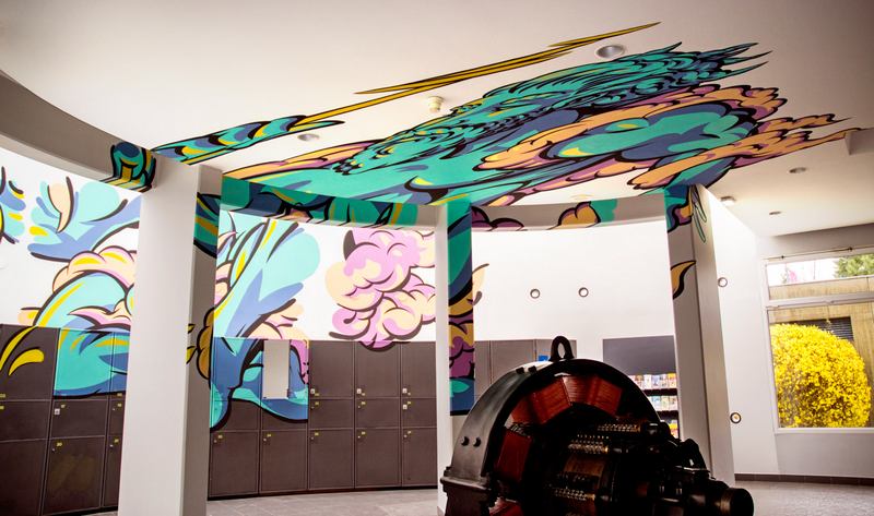Graffiti em perspectiva