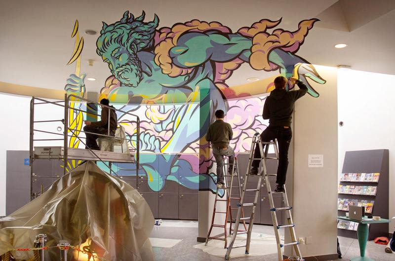 Graffiti valorizado na França