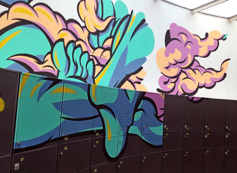 Graffiti valorizado na Europa