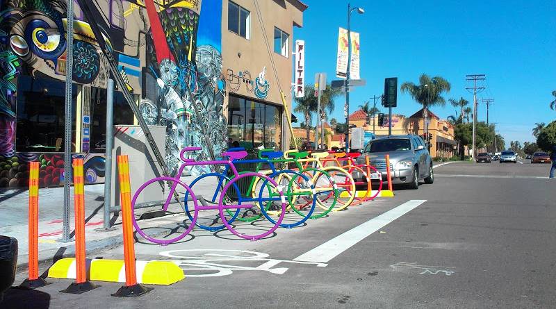 Estacionamento LGBT para bikes