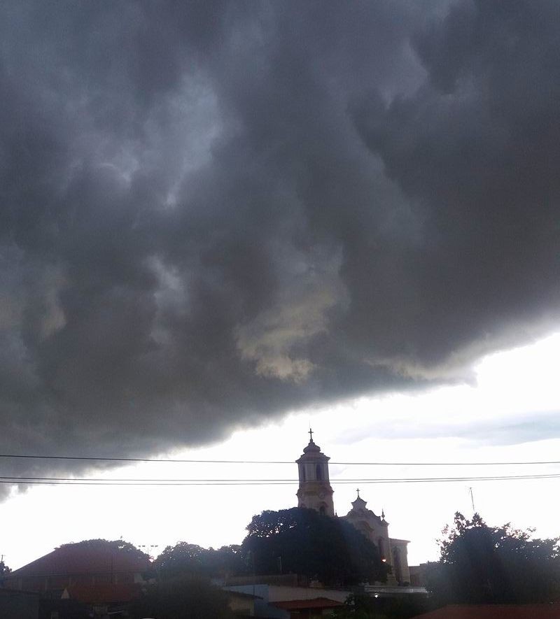 Espiral de tornado em São Paulo