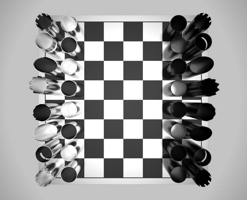 Jogo de xadrez fácil de fazer