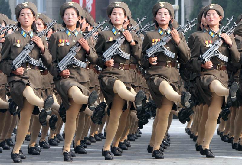 Exército feminino da Coreia