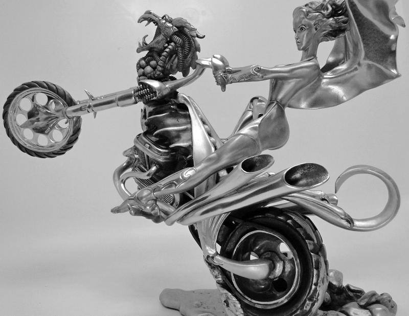 Motocicleta chopper Harley-Davidson