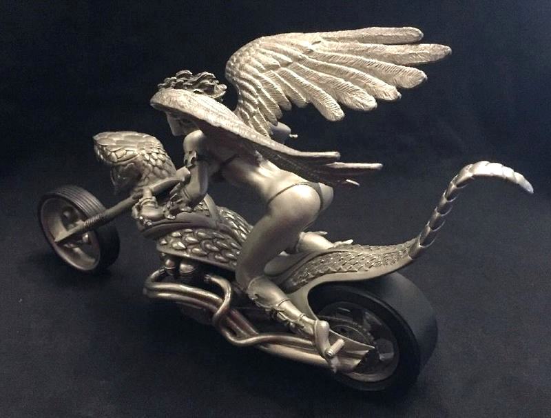 Motocicleta custom cobra