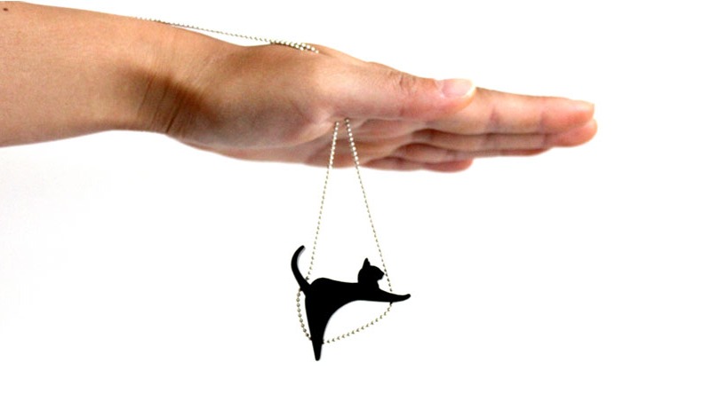 Pingente de gato para colar