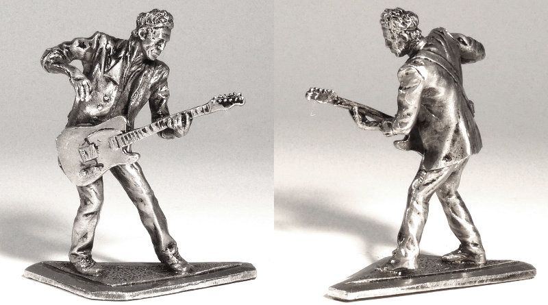 Miniatura do guitarrista dos Rolling Stones